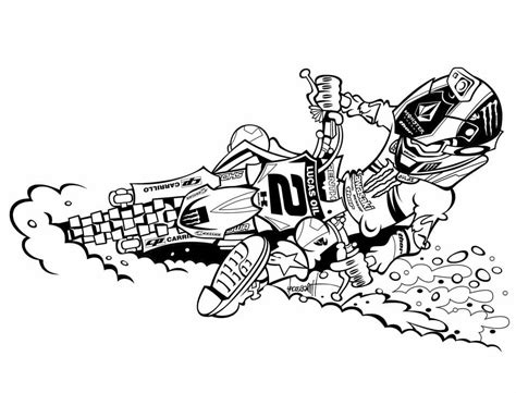 motorcycle coloring sheets|honda dirt bike coloring pages.